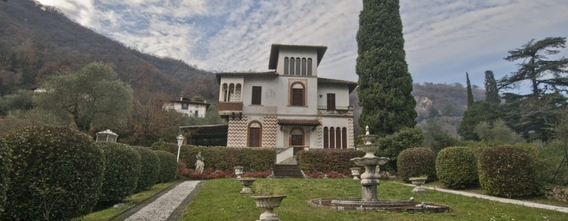 Villa di Lusso Lago Como Oliveto Lario con Darsena e giardino