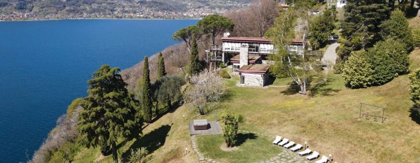 Villa di Lusso Colico con Piscina e Accesso al Lago - vista lago