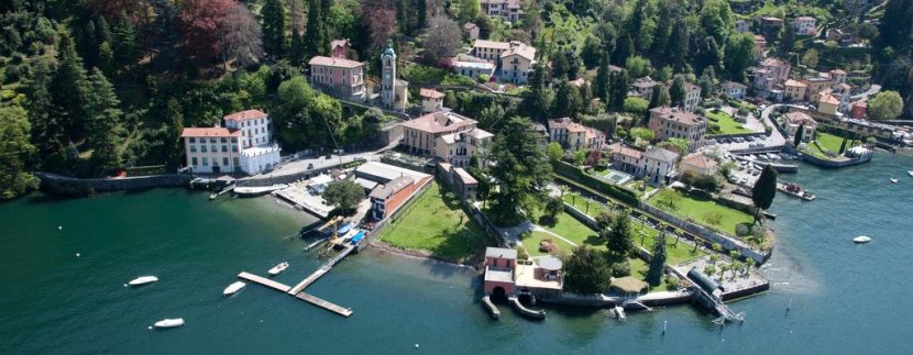 Villa d'epoca Faggeto Lario con Darsena Fronte Lago